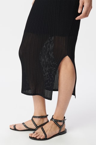 Robe midi - Noir