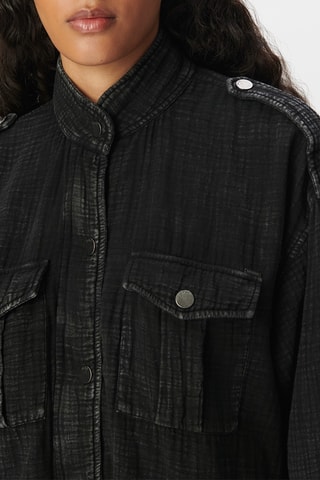 Veste en jean - Anthracite