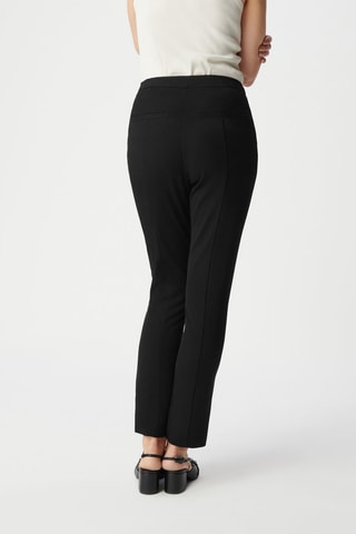 Pantalon slim taille haute - Noir