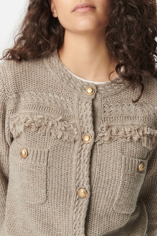 Gilet en laine - Beige foncé
