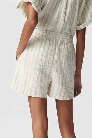 Short droit - Ecru