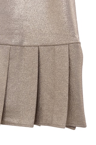 Robe pailletée - Doré