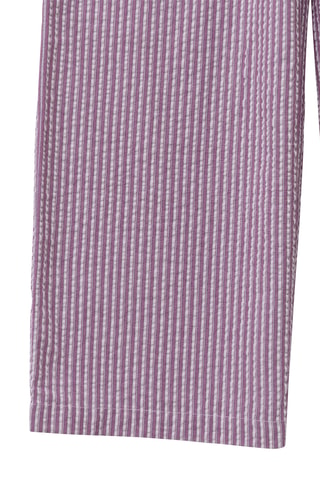 Pantalon - Mauve et blanc