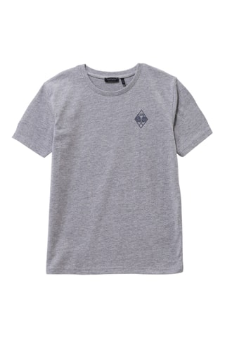 2 t-shirts en coton biologique - Gris chiné