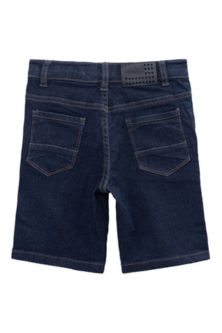 Bermuda en jean - Bleu marine