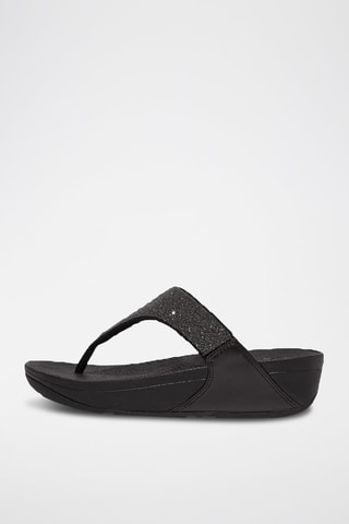 Chanclas de cuña Lulu Opul - Negro