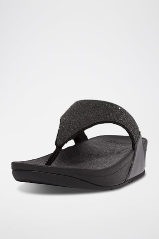 Chanclas de cuña Lulu Opul - Negro