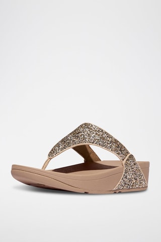 Chanclas de cuña Microwobbleboard - Beige