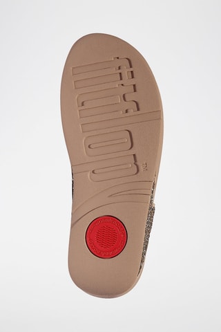 Chanclas de cuña Microwobbleboard - Beige