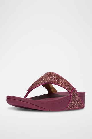 Chanclas de cuña Microwobbleboard - Burdeos