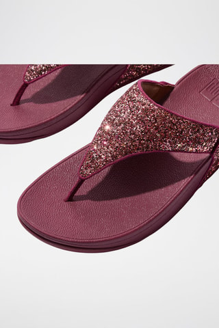Chanclas de cuña Microwobbleboard - Burdeos