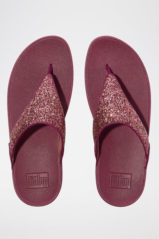 Chanclas de cuña Microwobbleboard - Burdeos