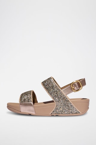 Sandalias de cuña Microwobbleboard - Beige