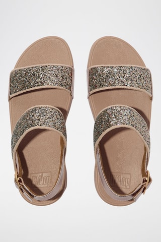 Sandalias de cuña Microwobbleboard - Beige