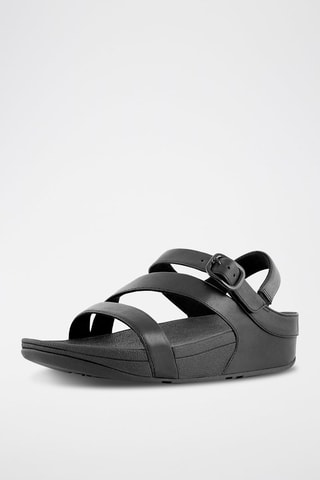 Sandalias de piel The Skinny TM - Negro