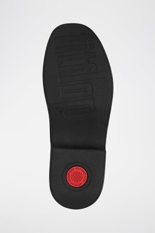 Mocasines de nobuk de tacón Microwobbleboard - Rosa