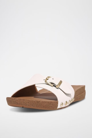 Sandalias de piel Iqushion - Blanco