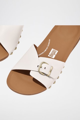Sandalias de piel Iqushion - Blanco