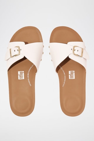 Sandalias de piel Iqushion - Blanco