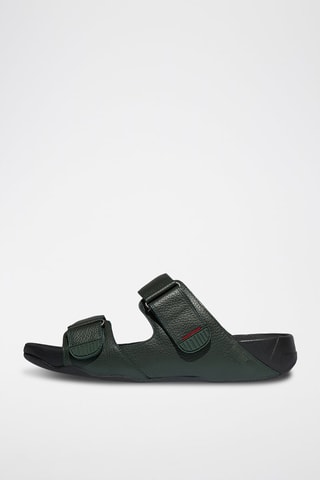 Sandalias de piel Microwobbleboard - Verde