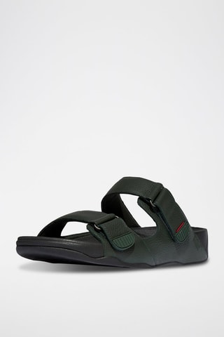 Sandalias de piel Microwobbleboard - Verde