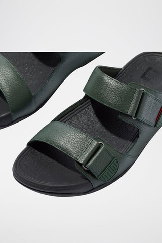 Sandalias de piel Microwobbleboard - Verde
