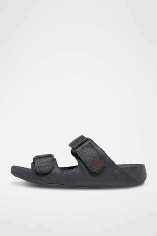 Sandalias de piel Microwobbleboard - Azul noche