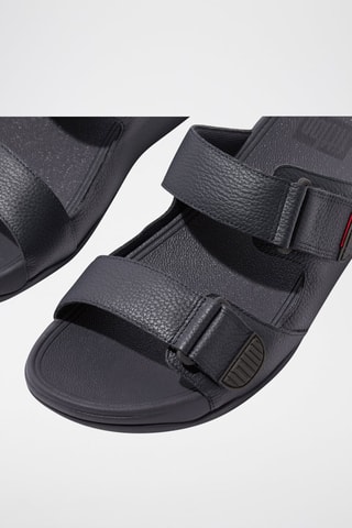 Sandalias de piel Microwobbleboard - Azul noche
