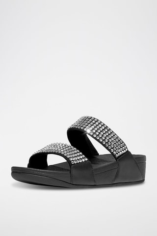 Sandalias de cuña Microwobbleboard - Negro