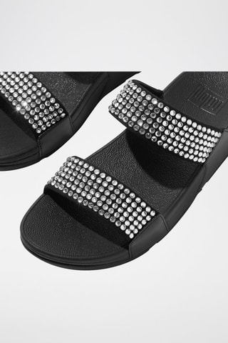 Sandalias de cuña Microwobbleboard - Negro