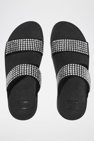 Sandalias de cuña Microwobbleboard - Negro