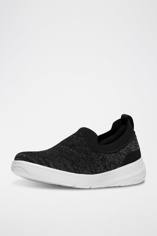 Slip-on Iqushion - Negro jaspeado
