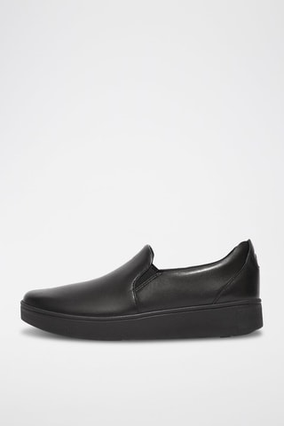 Slip-on de piel Anatomicush - Negro