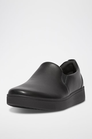Slip-on de piel Anatomicush - Negro