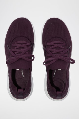 Zapatillas con plataforma Iqushion - Burdeos
