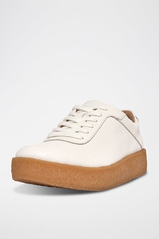 Zapatillas de piel Anatomicush - Blanco