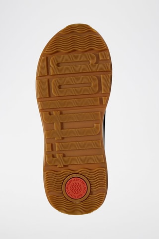 Zapatillas de piel con plataforma Microwobbleboard - Negro