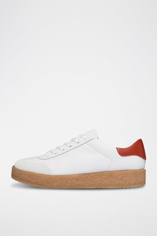 Zapatillas de piel Anatomicush - Blanco