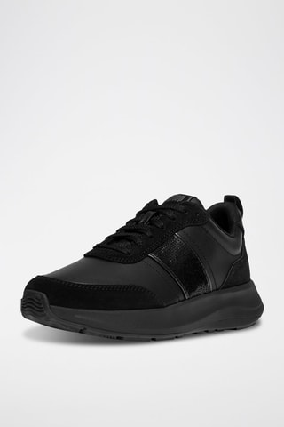 Zapatillas de piel Microwobbleboard - Negro