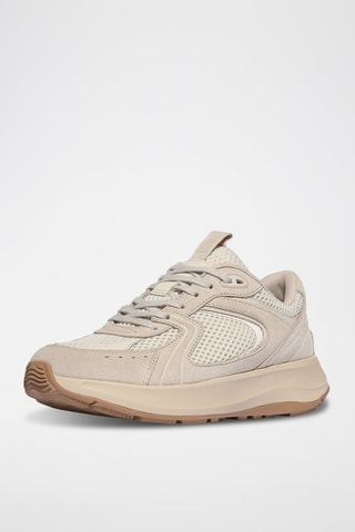 Zapatillas de nobuk Microwobbleboard - Beige