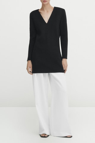 Pull en laine - Noir
