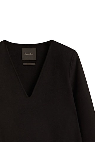 Pull en laine - Noir