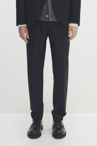 Pantalon de costume - Bleu marine
