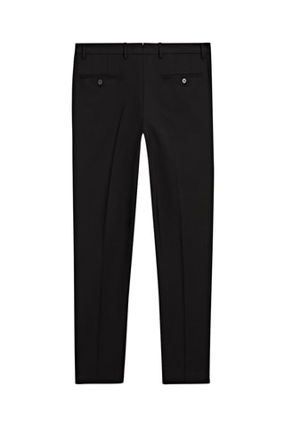 Pantalon de costume en laine - Noir