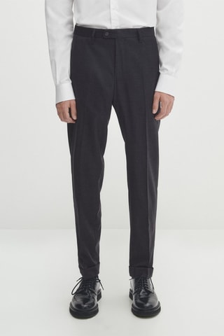 Pantalon en laine - Anthracite