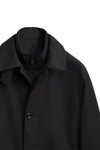 Manteau en laine - Noir