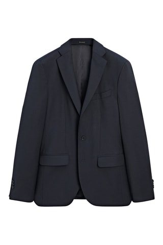 Veste en laine - Bleu marine