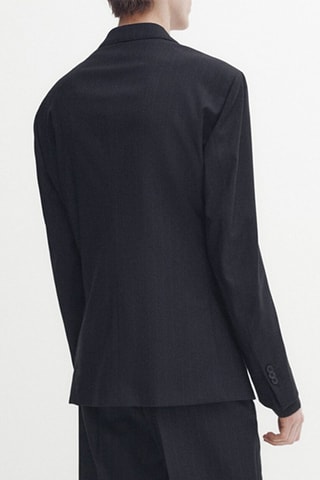 Veste en laine - Bleu marine