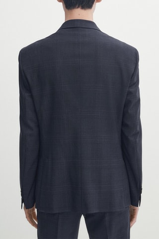Veste en laine - Bleu marine
