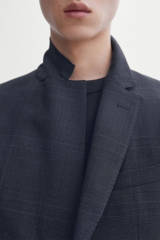 Veste en laine - Bleu marine